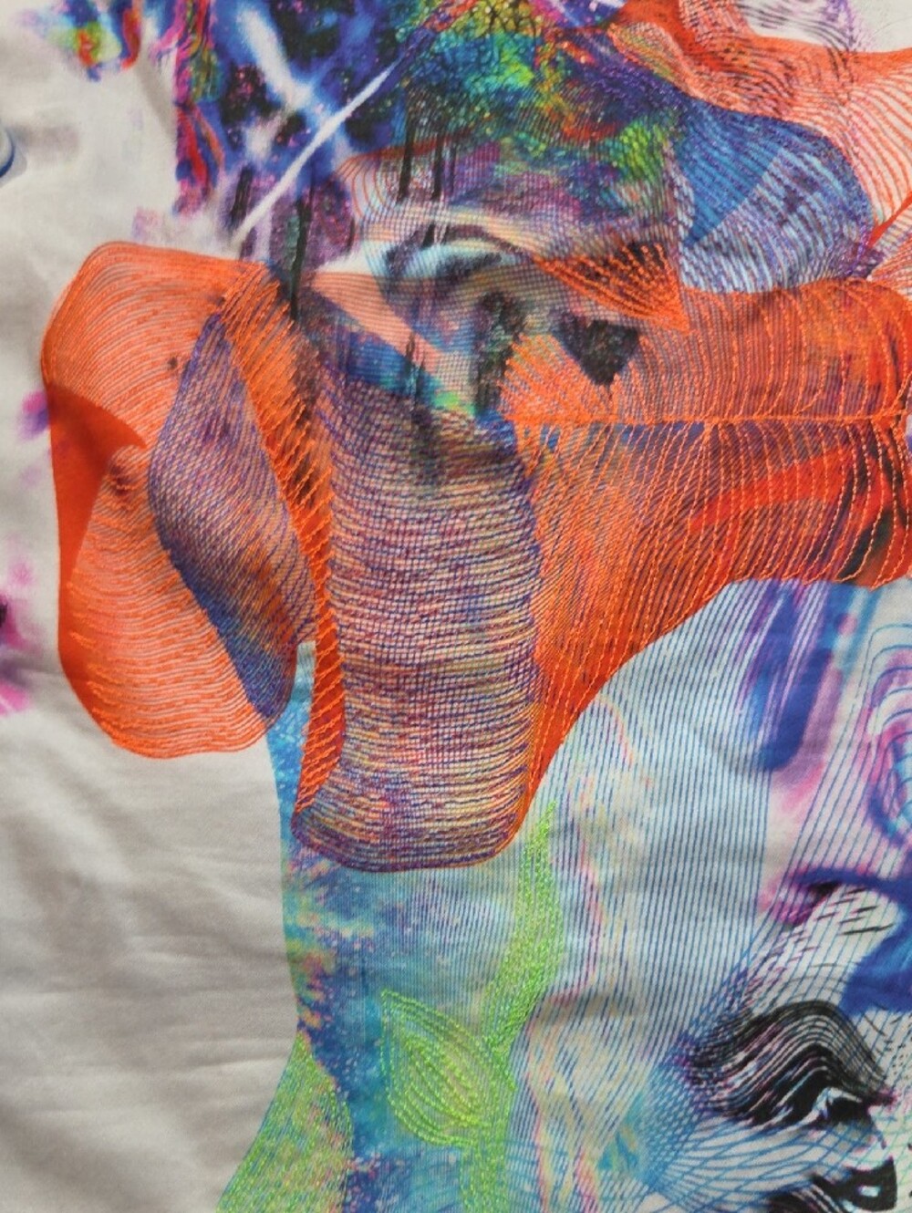 Robert Graham IMPAIRED VISION Shirt Embroidered Flip Cuff Men’s 4XL Multicolor - Picture 5 of 12